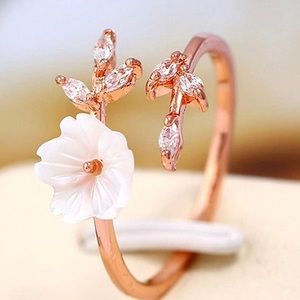 Adjustable Flower Ring